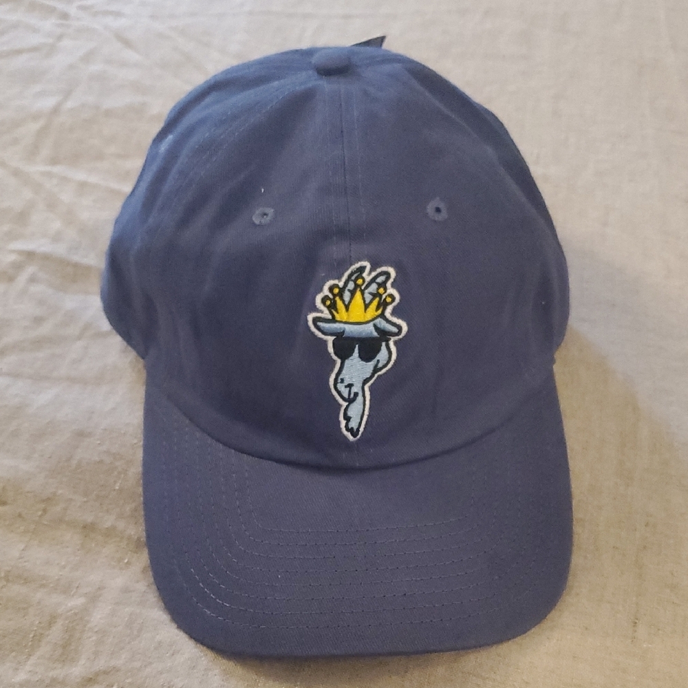 GOAT Blue Cap with Embroidered Logo New